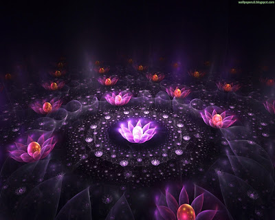 3D Flowers Standard Resolution Wallpaper 3