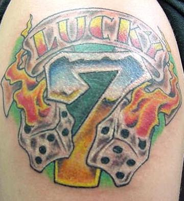 lucky seven tattoo