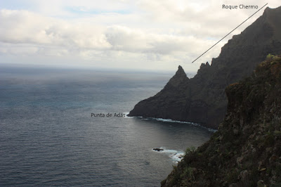 PR-TF-10 LA PUNTA DEL HIDALGO A LA CRUZ DEL CARMEN, sendero de subida hacia Chinamada y primer mirador