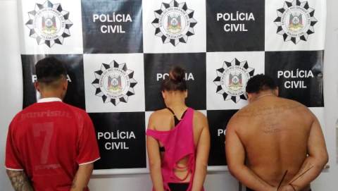 GRAVATAÍ | Polícia Civil prende três indivíduos no bairro Xará por homicídio