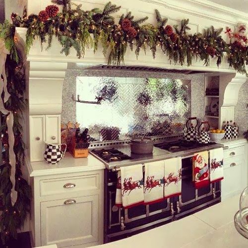 Shabby in love Christmas  kitchen  decor  ideas