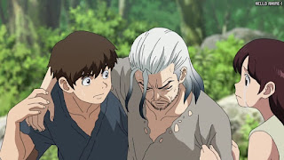 ドクターストーン アニメ 宝島 3期11話 千空の父 石神白夜 Byakuya  | Dr. STONE Season 3 Episode 11