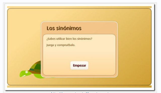 http://www.primaria.librosvivos.net/archivosCMS/3/3/16/usuarios/103294/9/Lengua5EP_los_sinonimos/frame_prim.swf