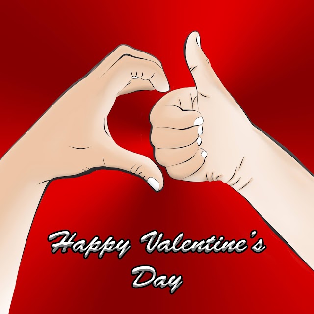 Happy valentine's day - Feliz día del amor y amistad