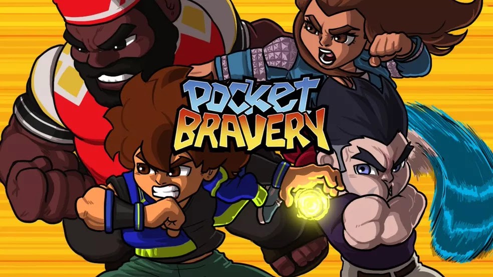 JOGO DE LUTA BRASILEIRO! Pocket Bravery no Steam Deck é imperdível! #p