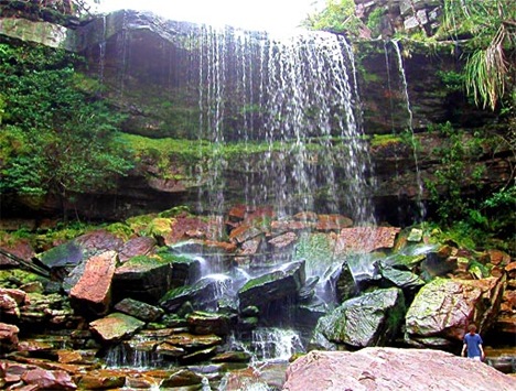 Waterfall, Bokor National Park Cambodia