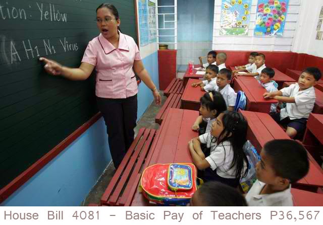 House Bill 4081 - Salary Increase for Teachers