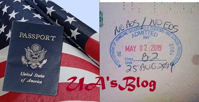 Reactions As U.S Stamps Nigerian Passport With ‘No AOS/EOS’ Tag