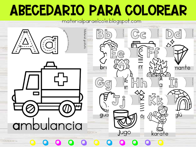 ABECEDARIO PARA COLEAR