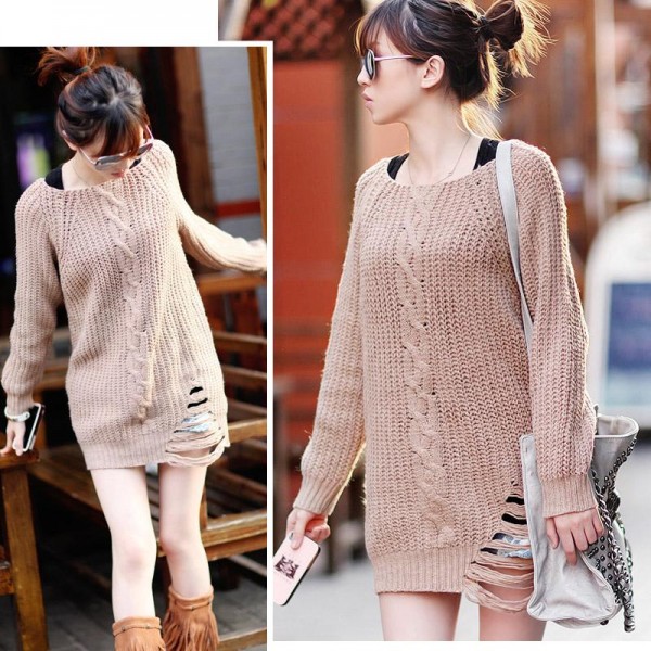 15+ Inspirasi Terbaru Sweater Wanita Korea