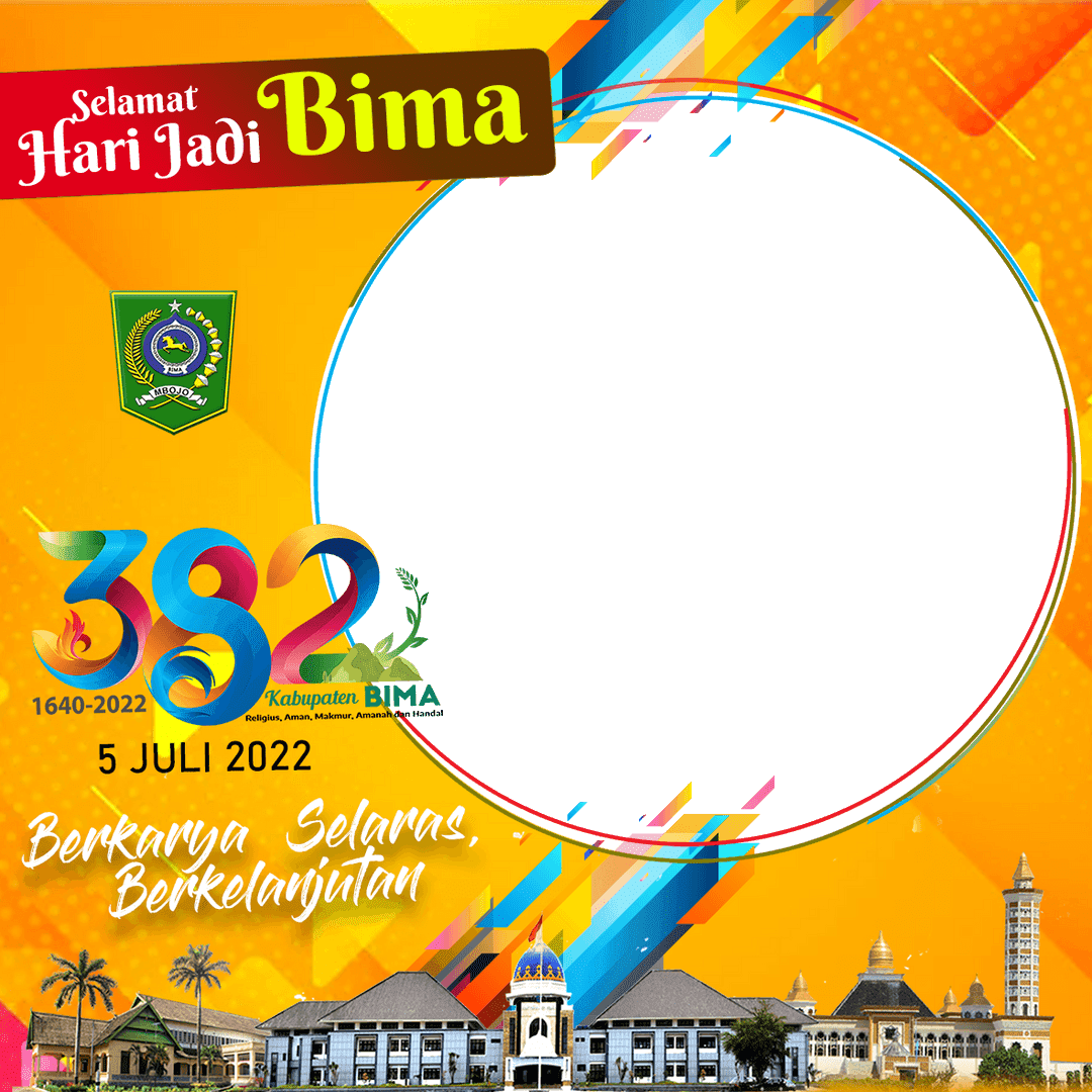 Link Twibbon Hari Jadi Bima 2022, Ulang Tahun Bima ke-382