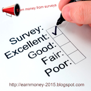 Earn money from surveys 