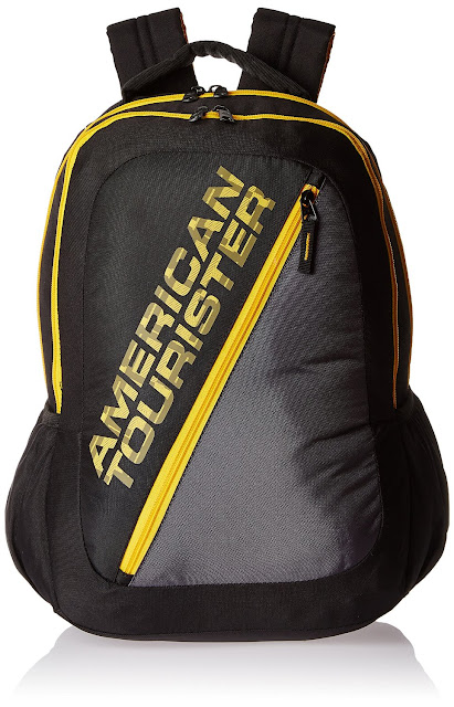 American Tourister Black Casual Backpack 