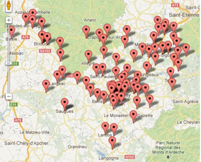 Téléthon 2012, Haute-Loire
