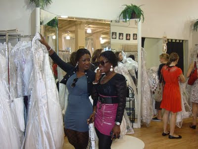 Wedding Dress Store  York on Stores  Mercy Johnson Spotted Shopping For Wedding Dress In New York