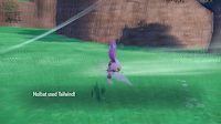 Mundo Pokémon - 714- Noibat. Tipo: voador/dragão. Evolução: Noivern (nível  48). Histórico: Mesmo um forte lutador ficaria tonto e indefeso quando  exposto a suas ondas ultrassônicas de 200 mil hertz. Costumam viver