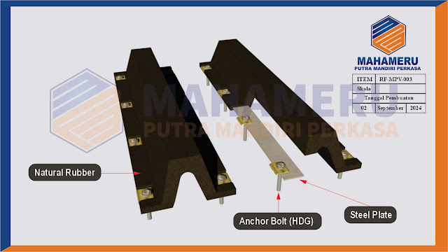 Karet Fender Dermaga Tipe V,Marine Fender V,Mpmperkasa,industri maritim,keamanan pelabuhan,V Fender,terminal kapal,fender dermaga,keselamatan pelabuhan,kapal,Karet Fender,perlindungan kapal,