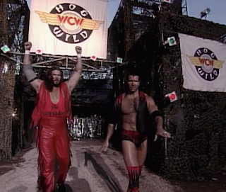 WCW HOG WILD 1996 REVIEW: The Outsiders faced Sting and Lex Luger