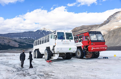 哥倫比亞冰原, Columbia Icefield, Glacier adventure, 冰川車, ice explorer