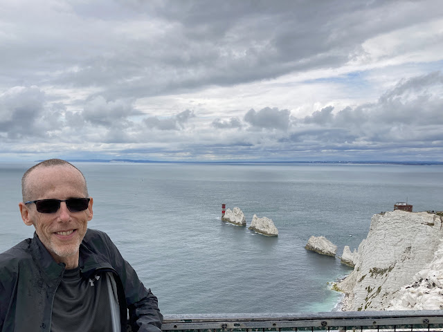 me at the needles isle of wight