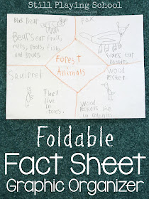Use this foldable fact sheet graphic organizer to demonstrate learning