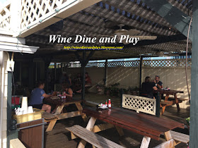 The Patio at the Seahorse Restaurant in Pass-A-Grille, Florida