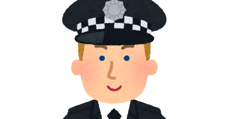 イギリスの警察官のイラスト 男性 かわいいフリー素材集 いらすとや