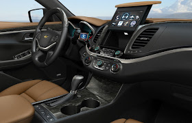 2014 Chevrolet Impala interior view