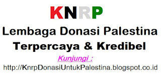 Donasi Palestina Knrp terpercaya dan no rek resminya