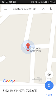 Cara menggunakan titik koordinat di Google Maps