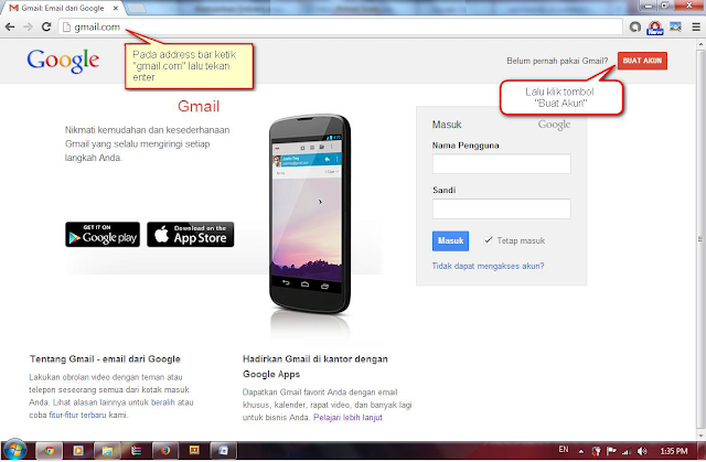 Panduan Cara Membuat Alamat Email di Google Mail (Gmail) Terbaru