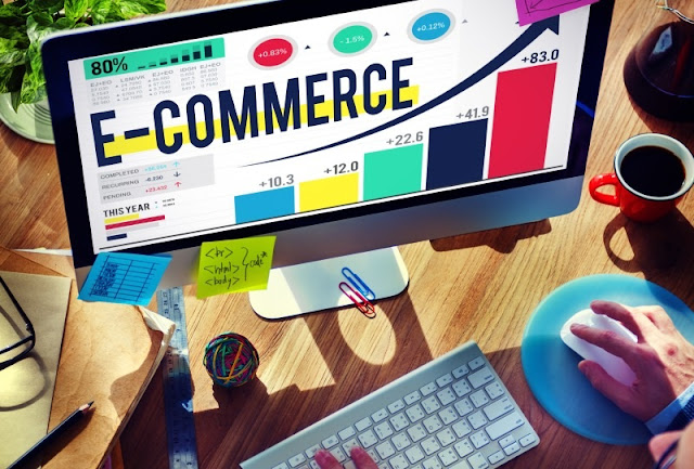 Ilustrasi Bisnis E-Commerce