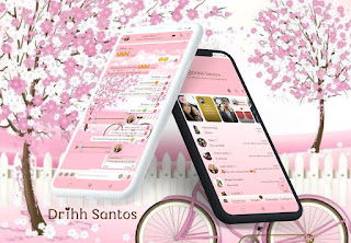 Cycle Rosa Theme For YOWhatsApp & Fouad WhatsApp By Driih Santos