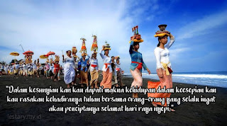 Kata Ucapan Selamat Hari Nyepi 2021