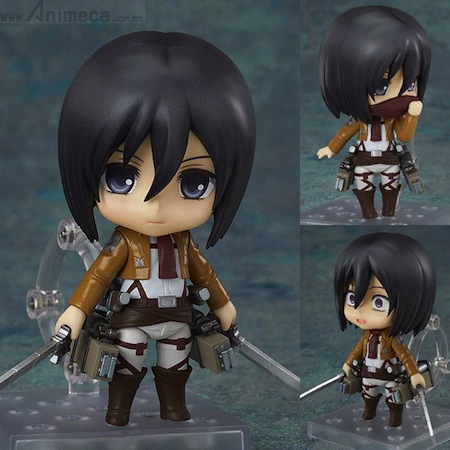 FIGURA MIKASA ACKERMAN NENDOROID Shingeki no Kyojin