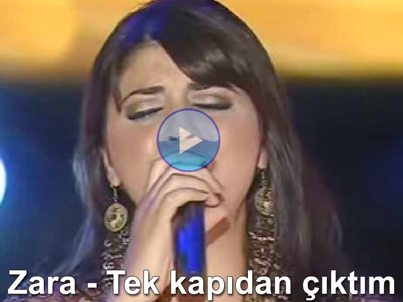 zara tek kapidan ciktim alnim peceli