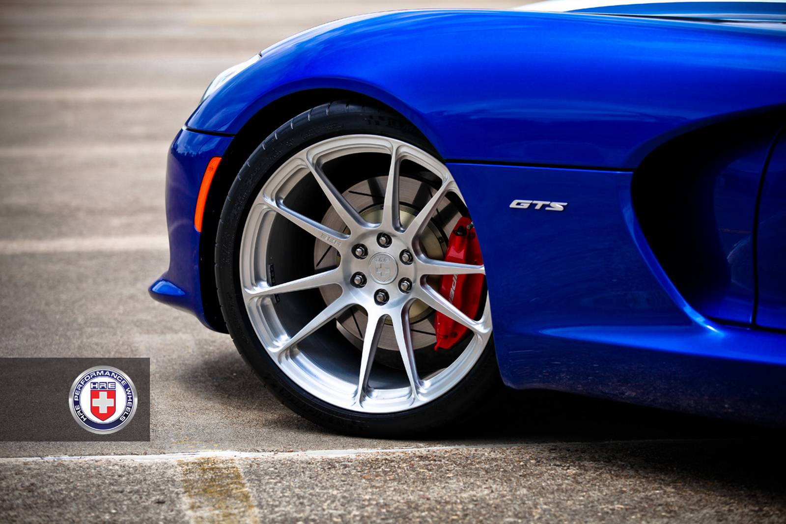 Blue 2013 SRT Viper Rolling на HRE Wheels дисках ...