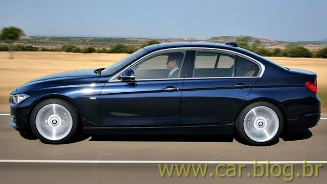 Novo BMW Serie 3 2012 - lateral