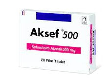 Aksef 500 Mg 20 Film Tablet