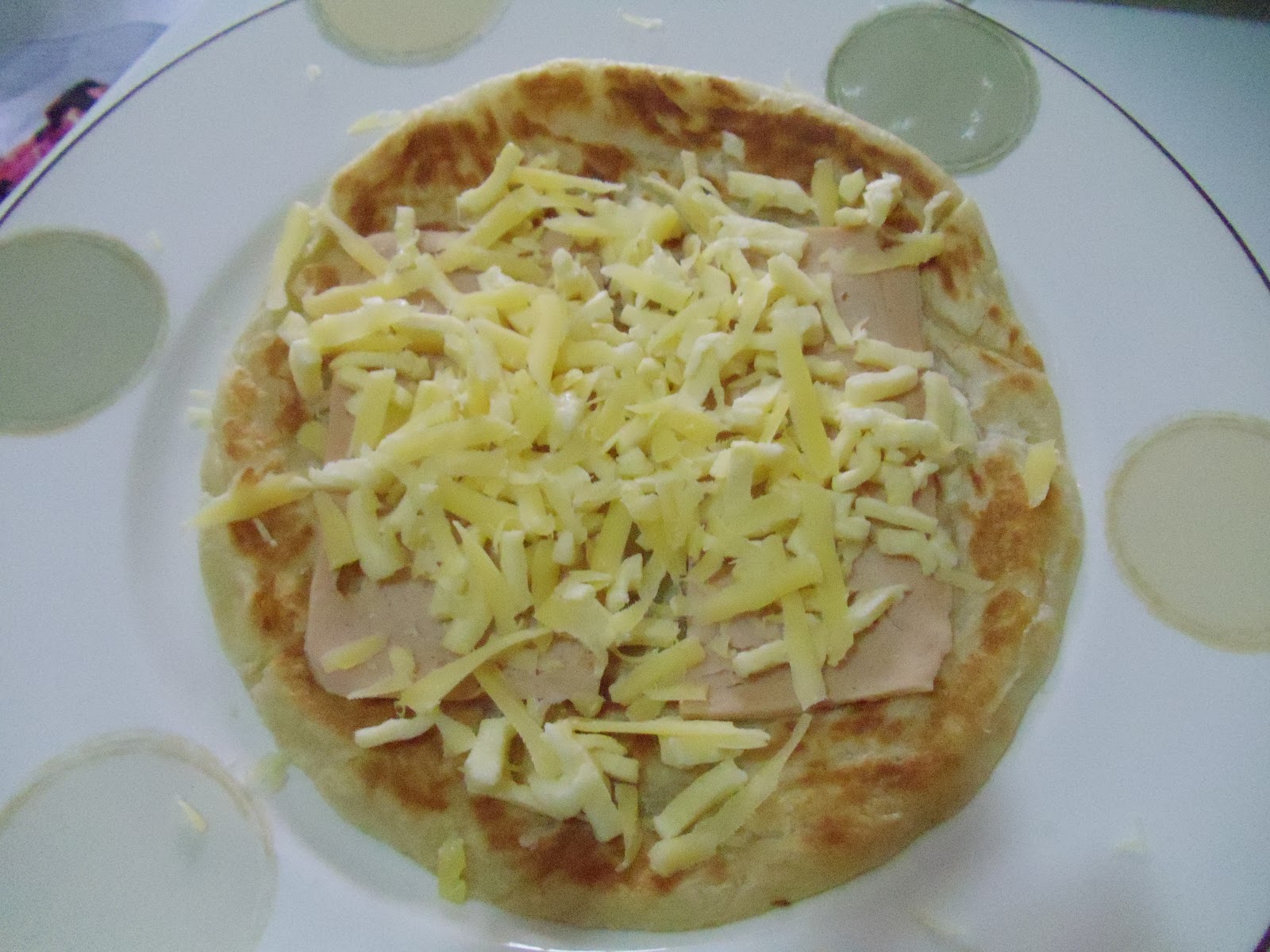 Life is colorful: Paratha Wrap Chicken & Cheese (Resepi 