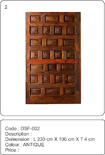 Block Teak Doors | Sanjaya Furniture Jepara