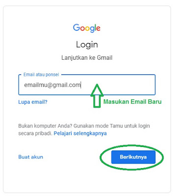 Cara menggunakan banyak email dalam 1 HP