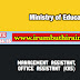 Vacancies in Ministry of Education