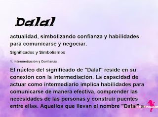 significado del nombre Dalal