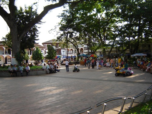 villeta cundinamarca parque principal