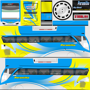 Livery SHD Paramitha Biasa Bussid