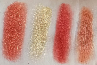 Swatches Yes Please Colourpop