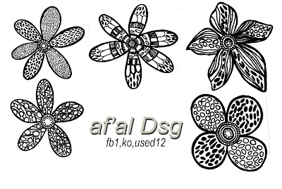 Contoh Variasi Design Jahit Motif Bunga Bordiran