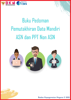 Buku Pedoman Pemutakhiran Data Mandiri  ASN dan PPT Non ASN