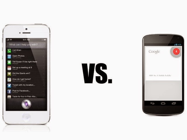 Siri vs Google Now